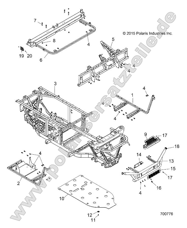 Chassis, Frame and Front Bumper Chassis, Frame and Front Bumper