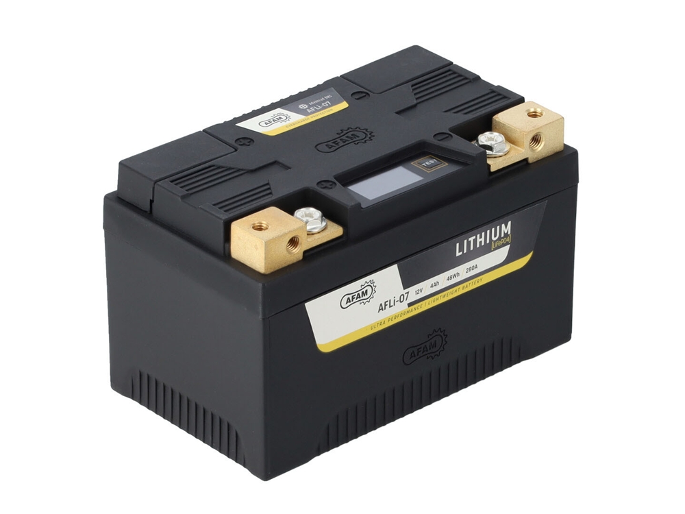 AFAM AFLi-07 Lithium Ionen Batterie 12V LiFePO4 (YTZ10S BTZ10S LTZ10S YTX7A-BS LTX7A)
