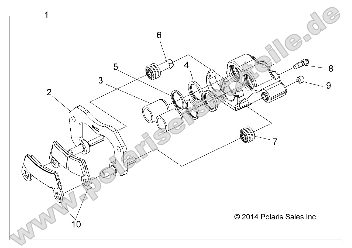 Brakes, Rear Caliper Brakes, Rear Caliper