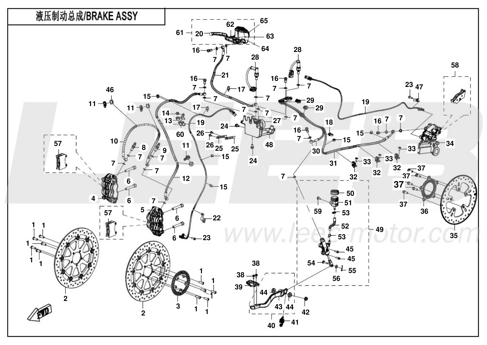 F08 BRAKE SYSTEM