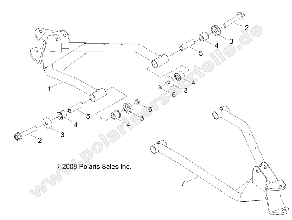 SUSPENSION, CONTROL ARM, FRONT SUSPENSION, CONTROL ARM, FRONT