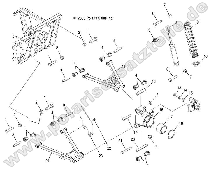Suspension, Rear