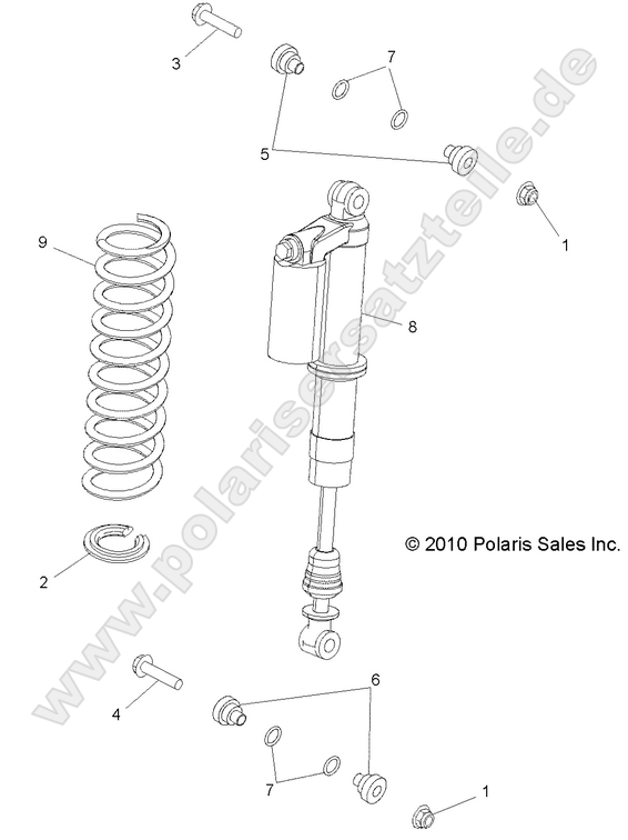 SUSPENSION, FRONT SHOCK MOUNTING 1 SUSPENSION, FRONT SHOCK MOUNTING 1