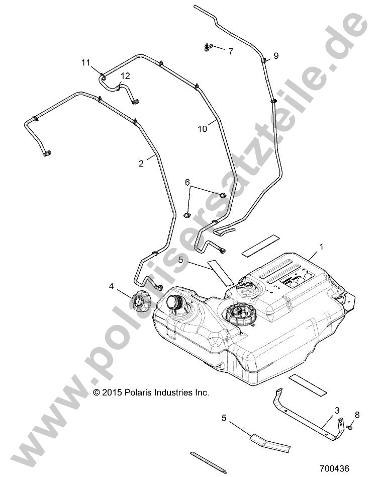 BODY, FUEL TANK BODY, FUEL TANK