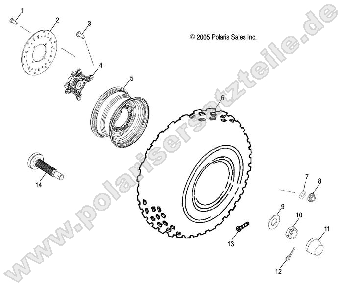 Wheel, Front