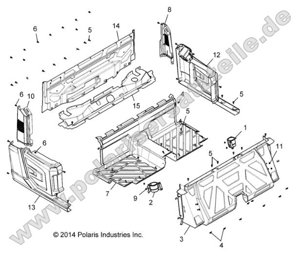 Body, Floor, Rear