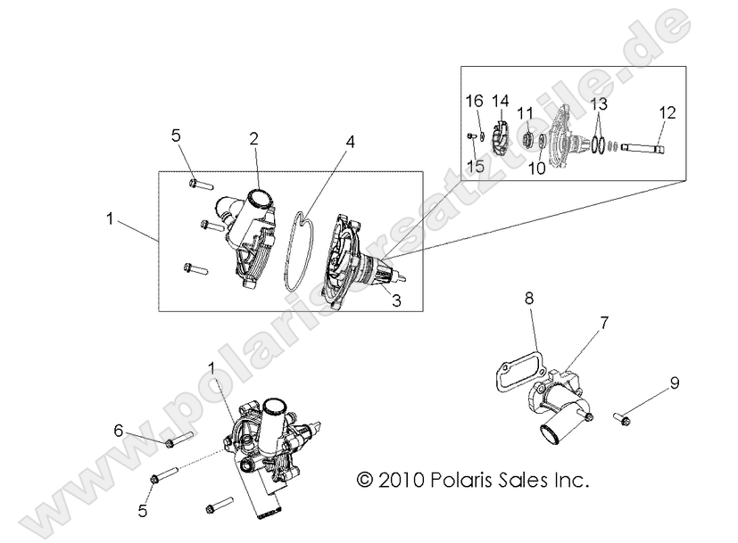 ENGINE, COOLING, WATERPUMP ENGINE, COOLING, WATERPUMP