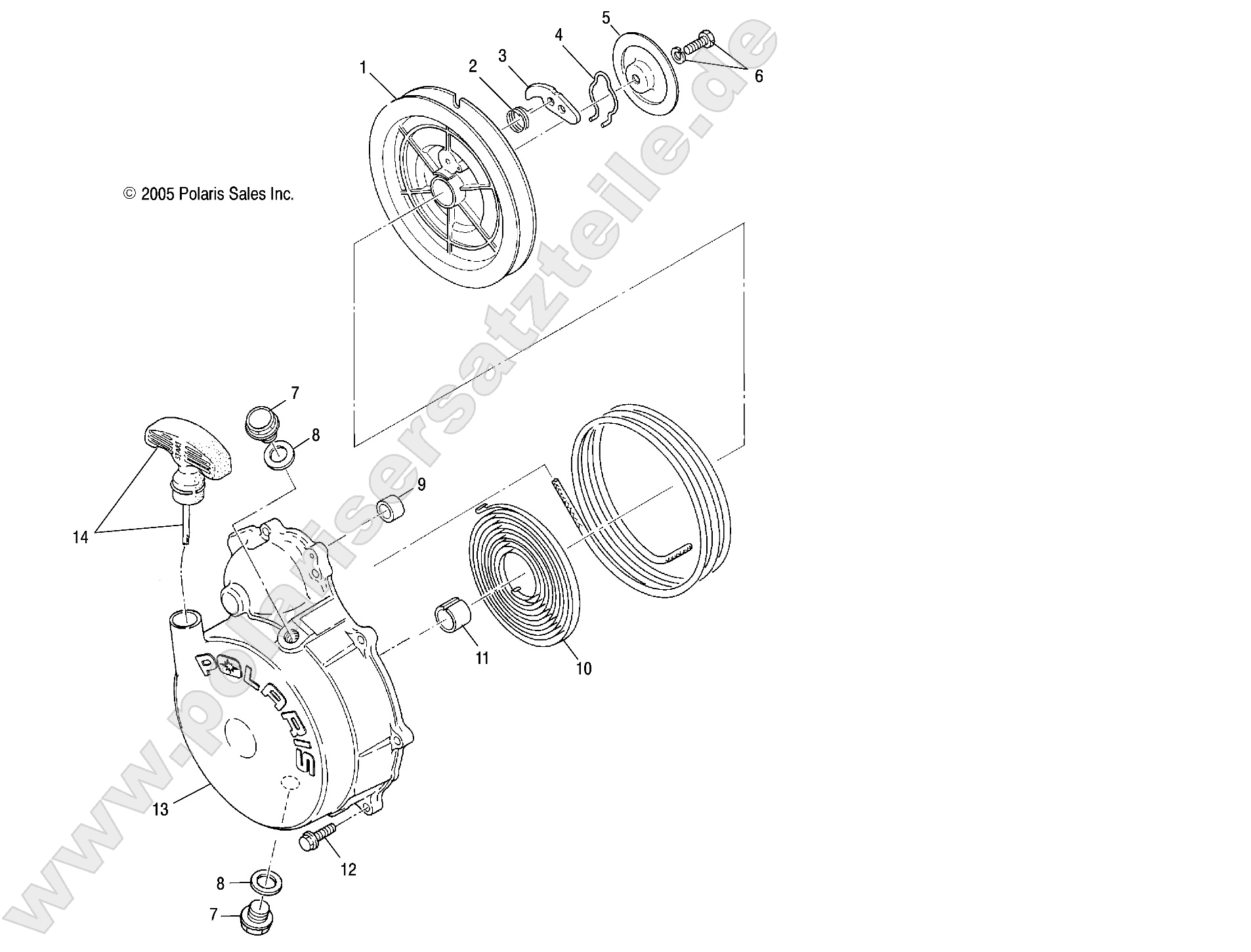 RECOIL STARTER RECOIL STARTER
