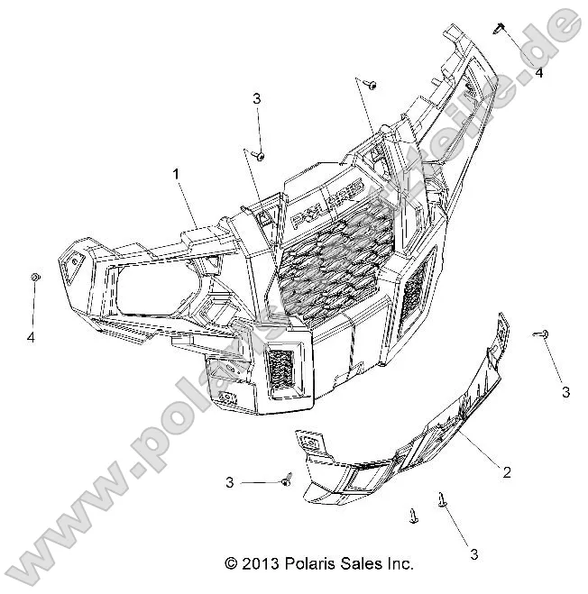 Body, Bumper, Front