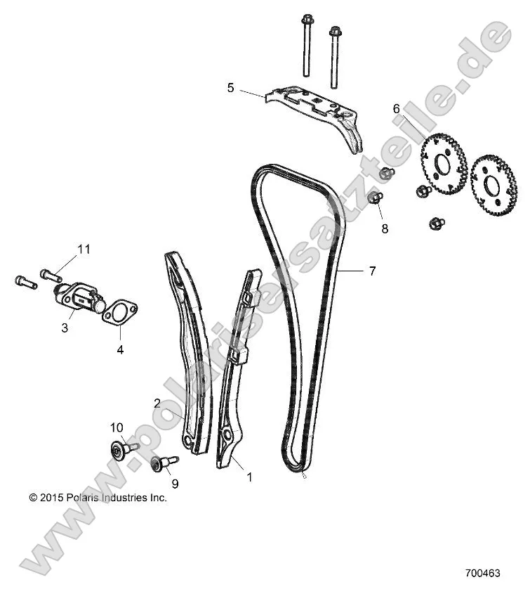Engine, Cam Chain and Tensioner Engine, Cam Chain and Tensioner