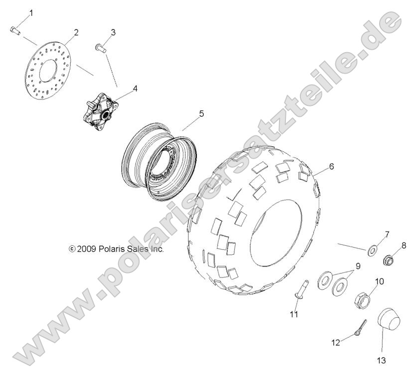 Wheels, Rear