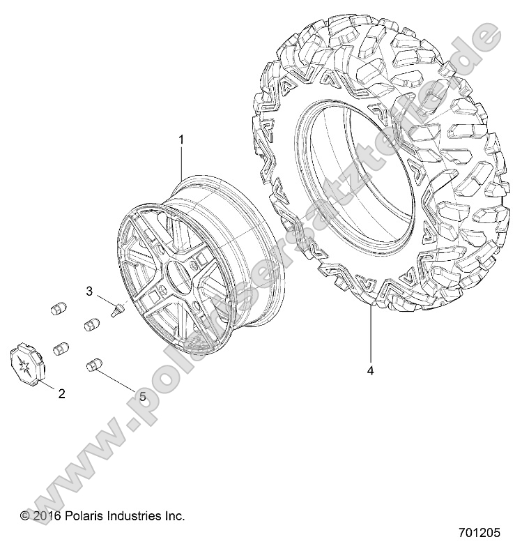 Wheels, Front (701205) Wheels, Front (701205)