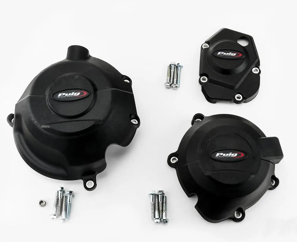 Puig Racing Motordeckelschutz Set - Kawasaki Z 900 /SE 2017-23