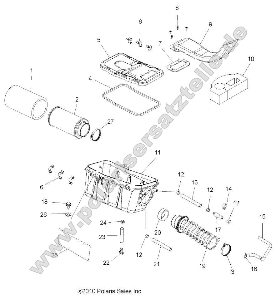 Engine, Air Intake System Engine, Air Intake System