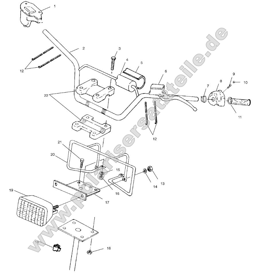 Handlebar/Headlight