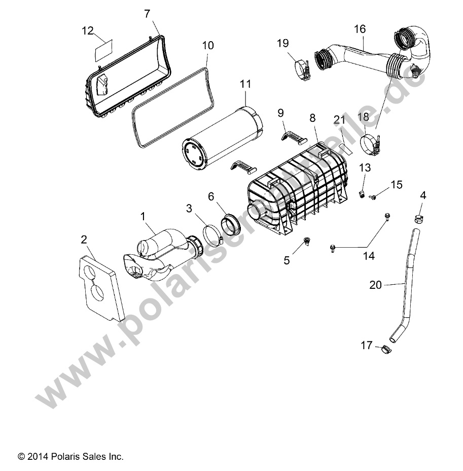 ENGINE, AIR INTAKE SYSTEM ENGINE, AIR INTAKE SYSTEM