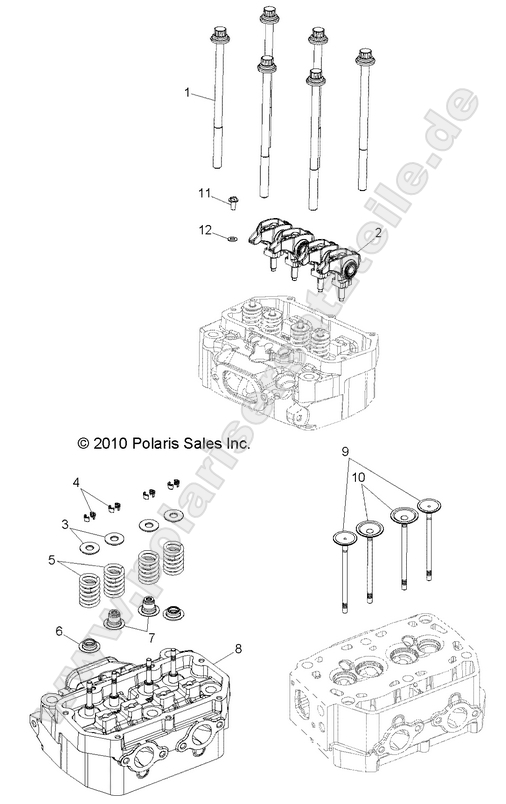 ENGINE, CYLINDER HEAD and VALVES ENGINE, CYLINDER HEAD and VALVES