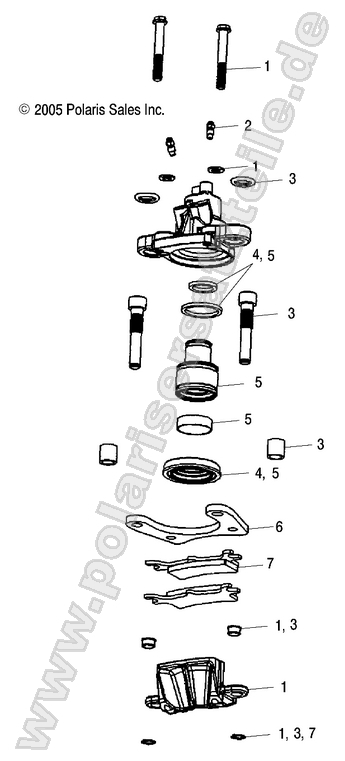 CALIPER, REAR
