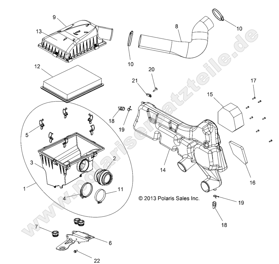 ENGINE, AIR INTAKE SYSTEM ENGINE, AIR INTAKE SYSTEM