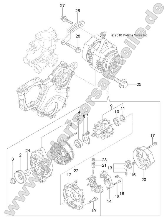 Engine, Alternator