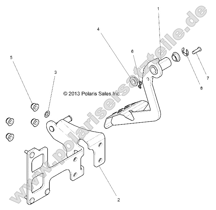 Brakes, Pedal and Master Cylinder (49RGRBRAKEFOOT14RZR1000) Brakes, Pedal and Master Cylinder (49RGRBRAKEFOOT14RZR1000)