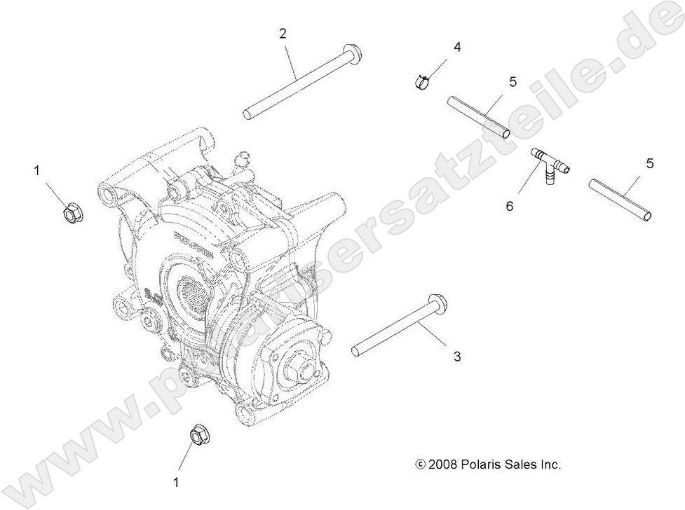 DRIVE TRAIN, GEARCASE MOUNTING, REAR DRIVE TRAIN, GEARCASE MOUNTING, REAR