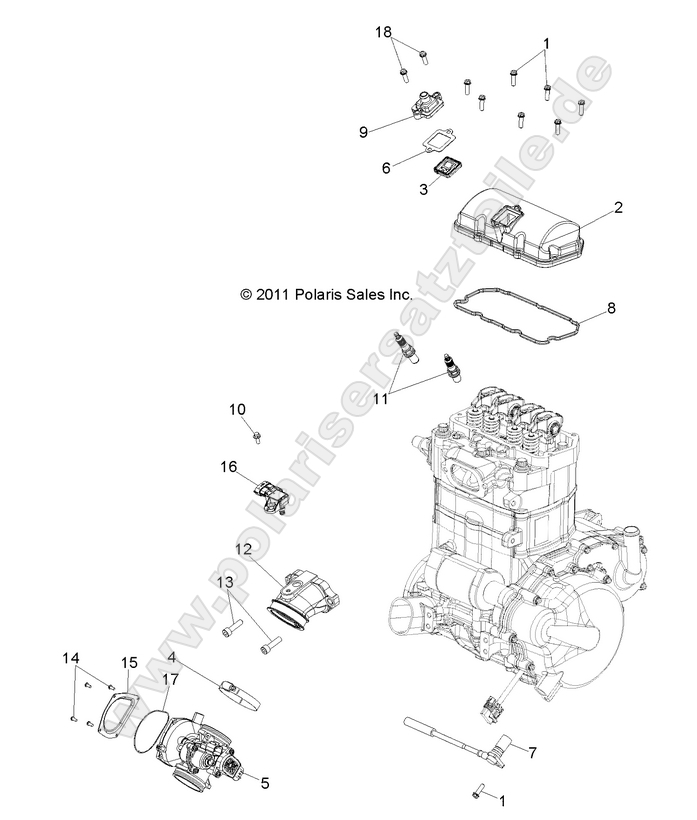 ENGINE, THROTTLE BODY and VALVE COVER ENGINE, THROTTLE BODY and VALVE COVER