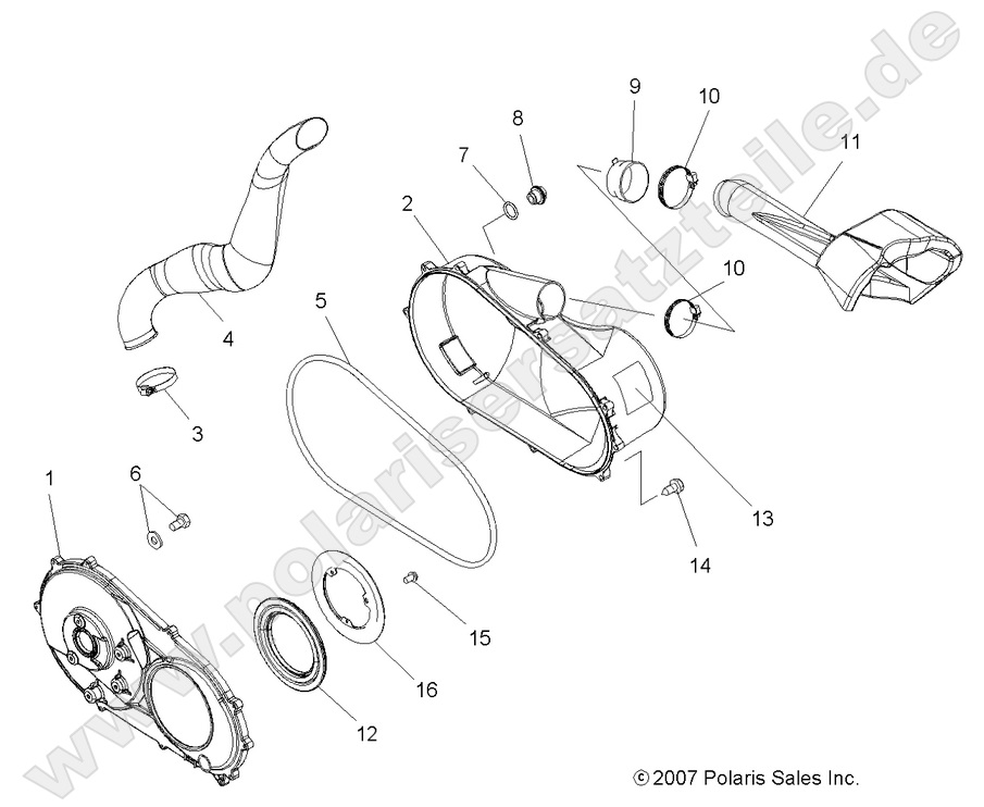 BODY, CLUTCH COVER BODY, CLUTCH COVER