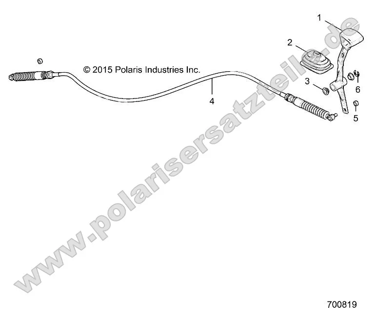 Drive Train, Gear Selector Drive Train, Gear Selector