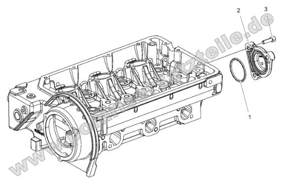 Engine, Cover, 3rd PTO Engine, Cover, 3rd PTO