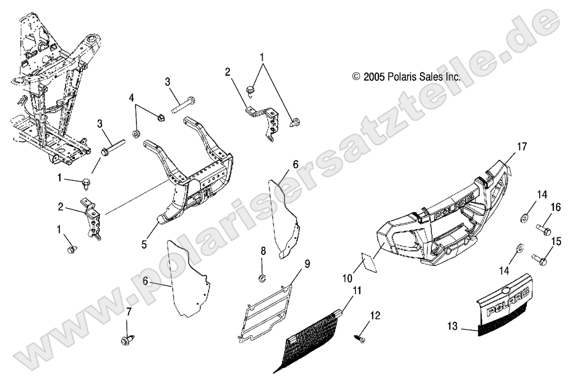 BUMPER MOUNTING BUMPER MOUNTING