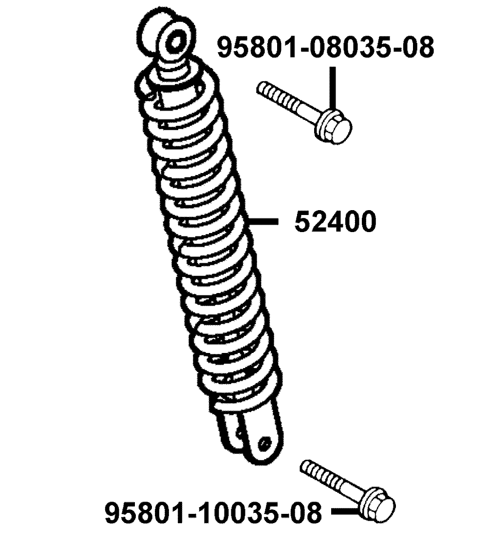 Stossdämpfer hinten Stossdämpfer hinten