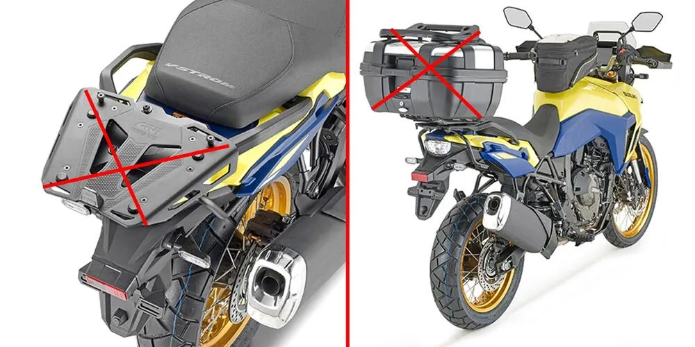Givi Topcaseträger für Monokey und Monolock Koffer - Suzuki DL 800 V-Strom 2023-