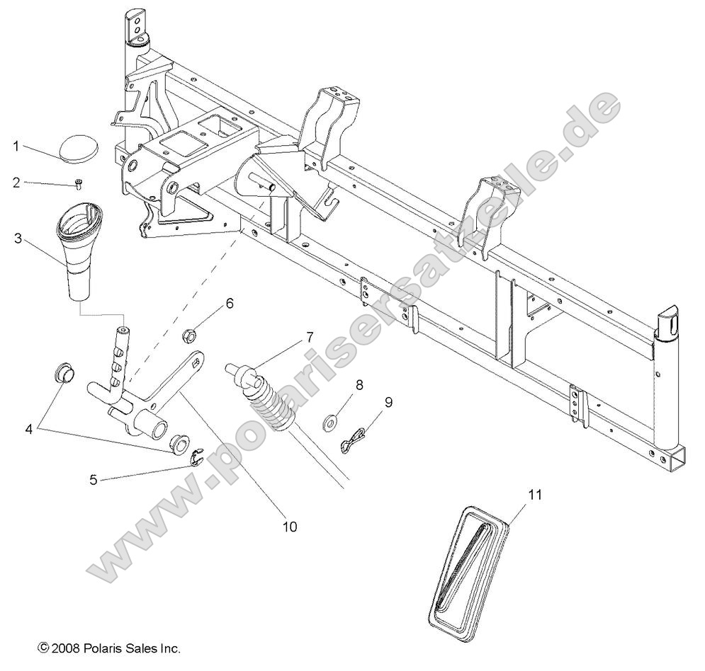 Drive Train, Gear Selector Drive Train, Gear Selector