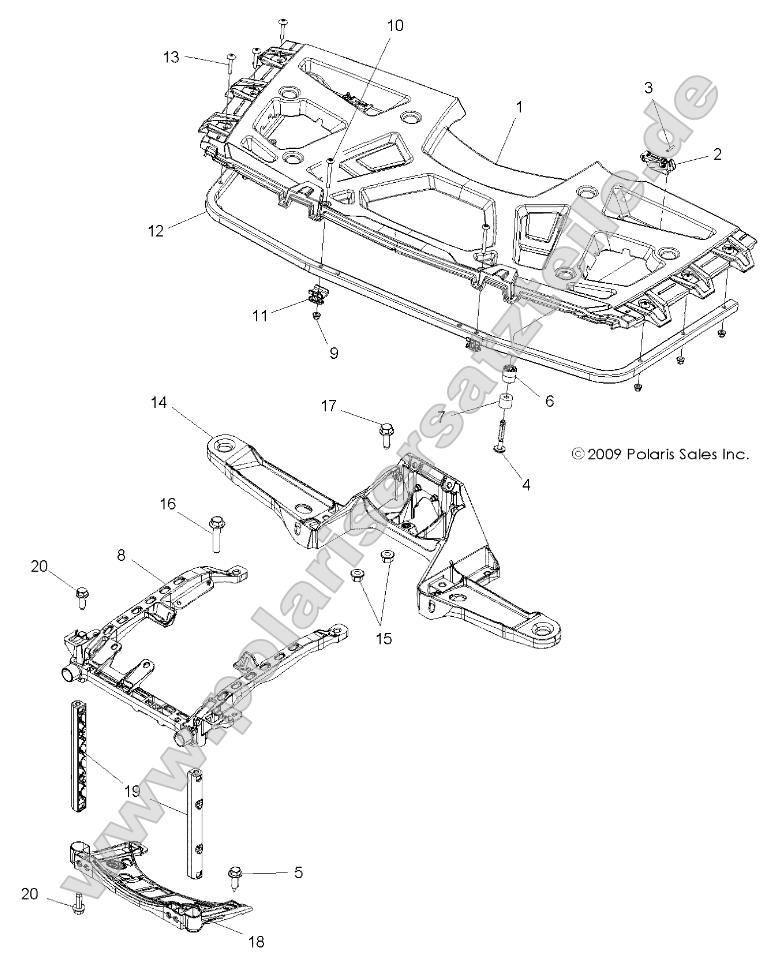 Body, Front Rack and Supports