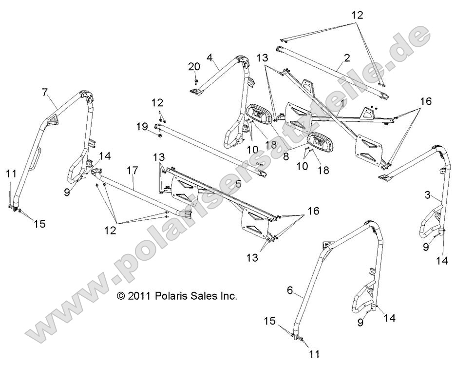 Chassis, Cab Frame