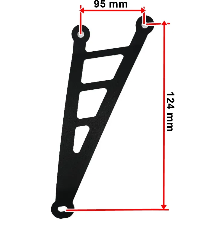 TMP Racing Auspuffhalterung - Kawasaki ZX6R 636 Ninja 2013-17
