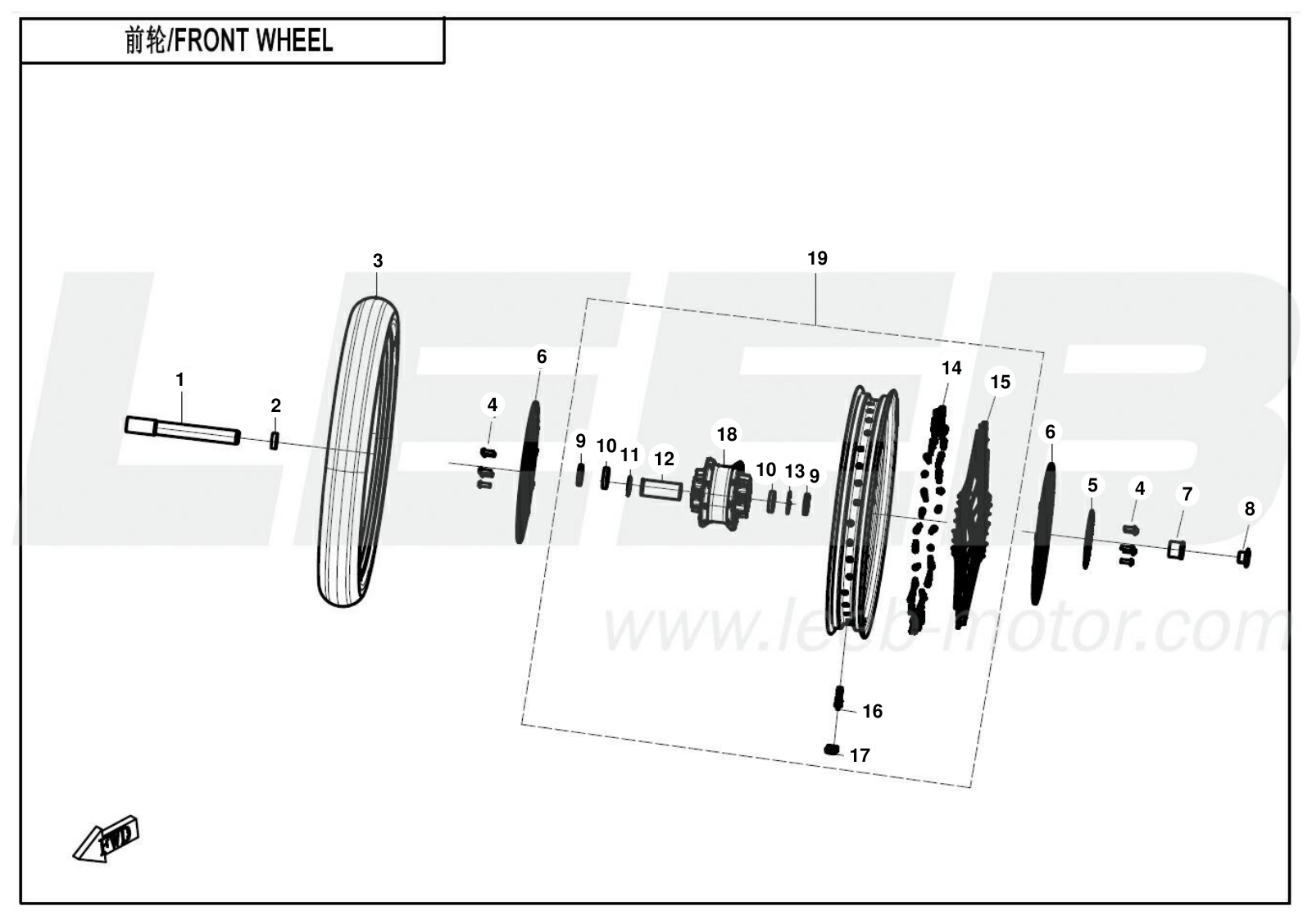 F07 FRONT WHEEL