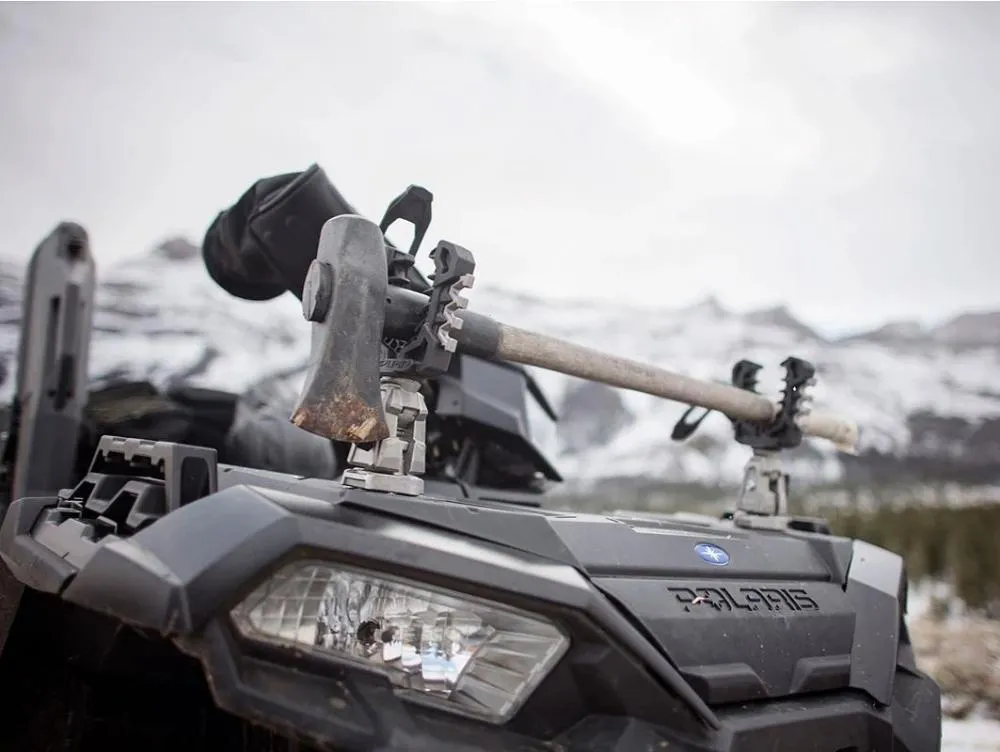 Kolpin KXP Rhino Grip Pro - 2 Stück - Werkzeug / Waffen Halterung - Polaris ATV Lock & Ride