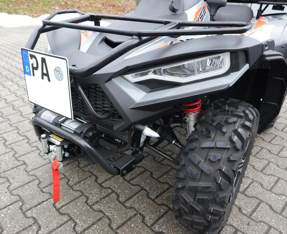 TMP Kennzeichenhalter vorne / Nummernschildhalterung - Online X 4.2 / X 5.2 / X 5.2 R | Linhai LM 52