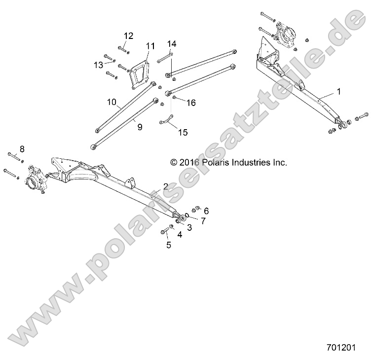 Suspension, Rear Control Arms Suspension, Rear Control Arms