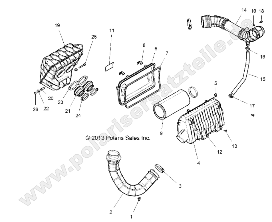 ENGINE, AIR INTAKE SYSTEM ENGINE, AIR INTAKE SYSTEM