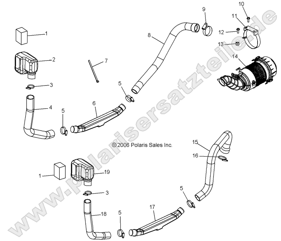 Engine and Clutch Air Intake
