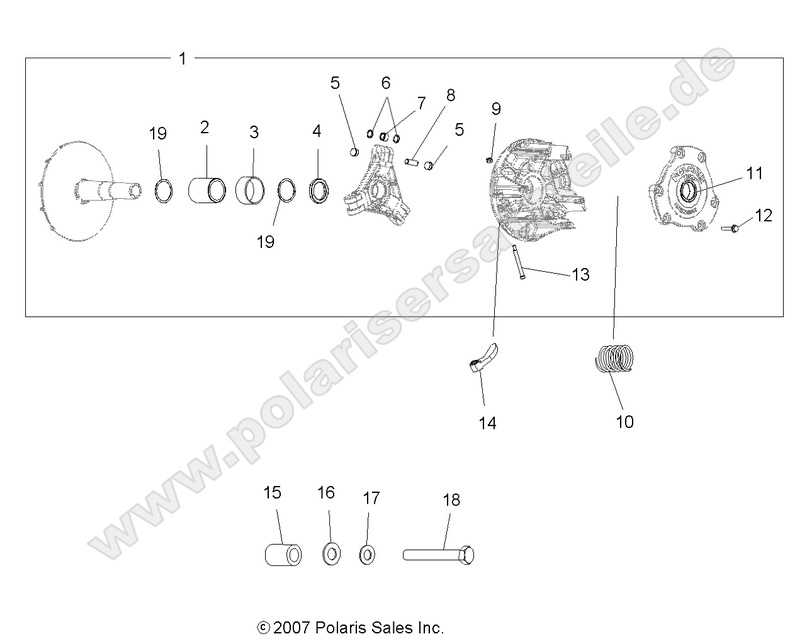 drive train primary clutch drive train primary clutch