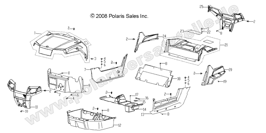 BODY, HOOD, BUMPERS, PANELS, FLOOR and RACK BODY, HOOD, BUMPERS, PANELS, FLOOR and RACK