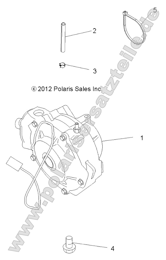 Drive Train, Front Gearcase Mounting