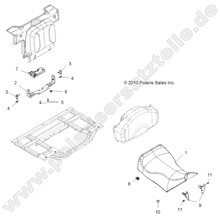 BODY, SEAT, OPERATOR
