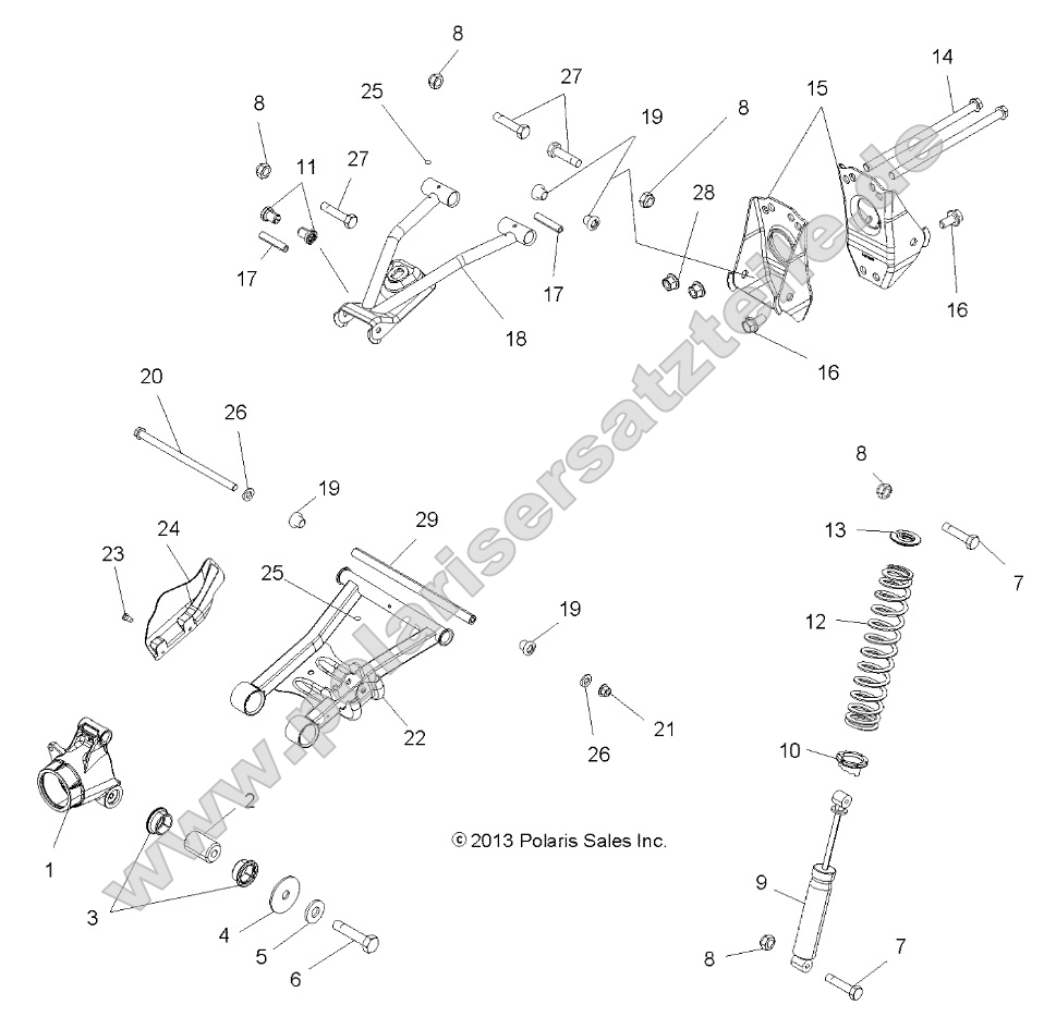 Suspension, Rear Suspension, Rear