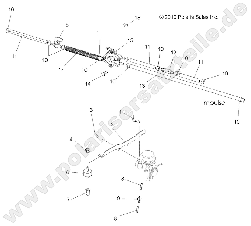ENGINE, CARBURETOR MOUNTING and FUEL LINES ENGINE, CARBURETOR MOUNTING and FUEL LINES
