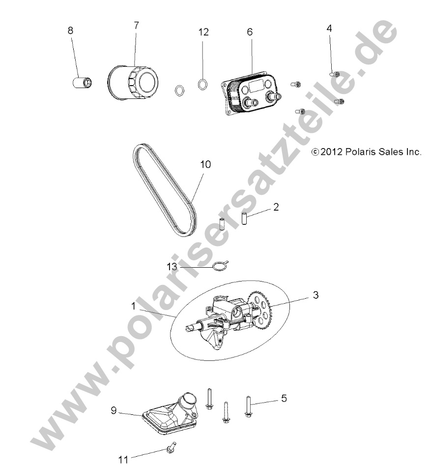 ENGINE, OIL PUMP and OIL COOLER ENGINE, OIL PUMP and OIL COOLER